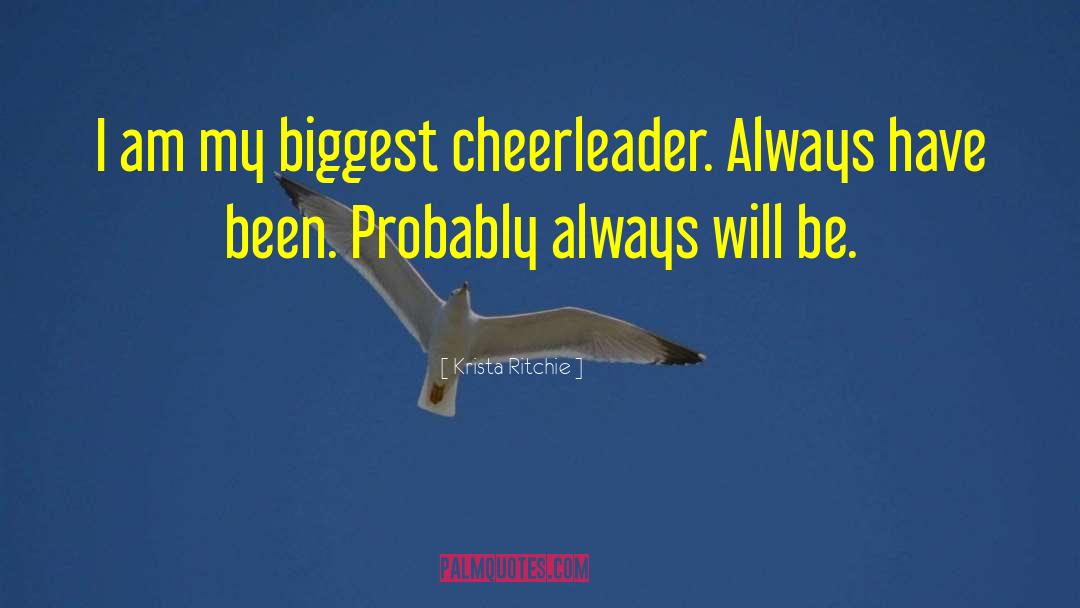 Cheerleader quotes by Krista Ritchie