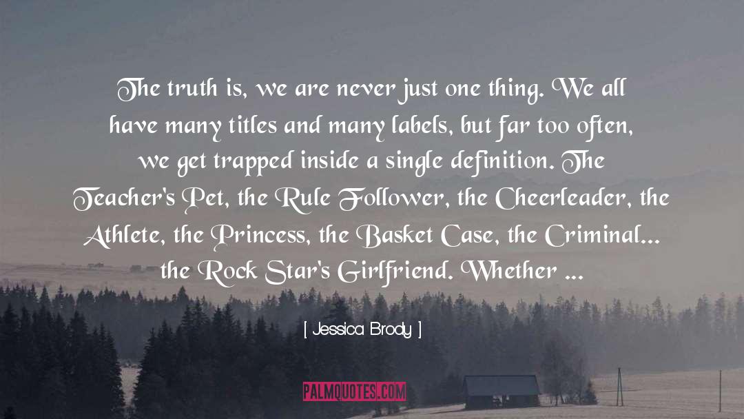 Cheerleader quotes by Jessica Brody