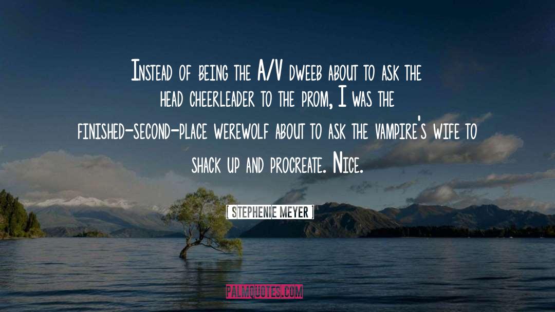 Cheerleader quotes by Stephenie Meyer