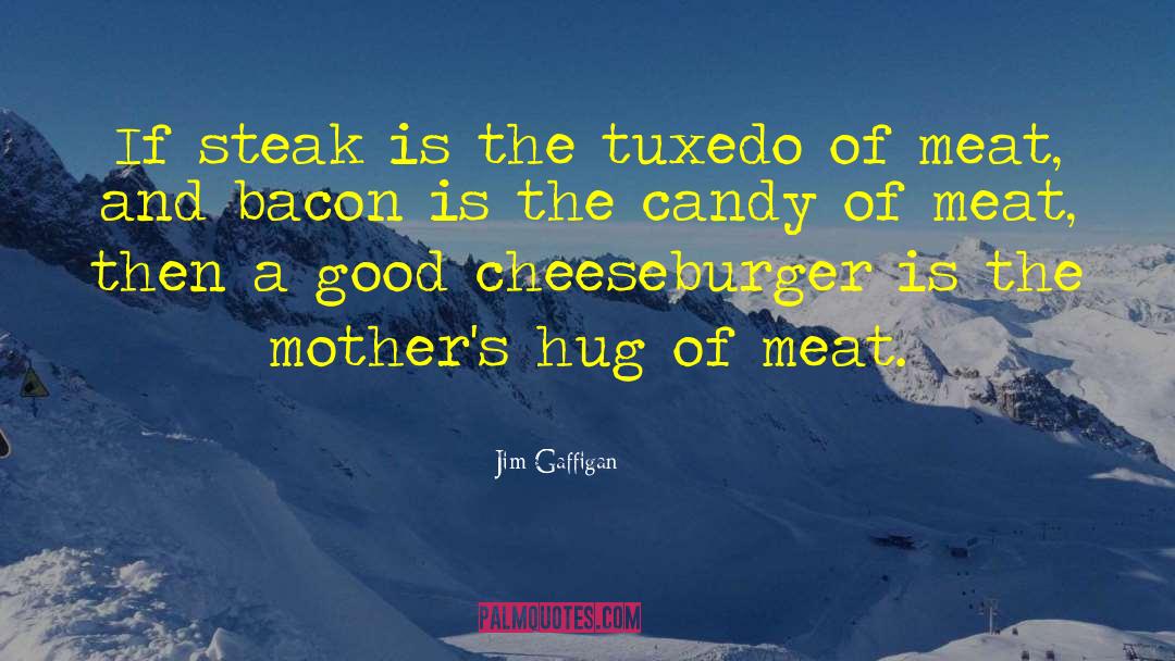 Cheeseburger quotes by Jim Gaffigan