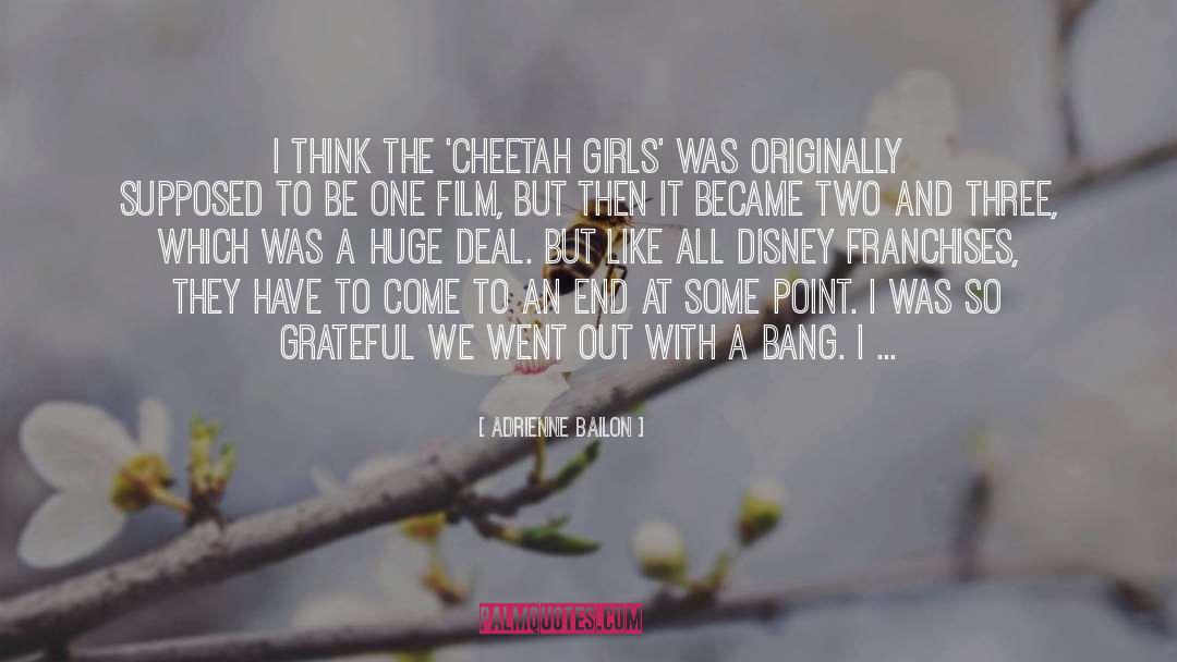 Cheetah quotes by Adrienne Bailon