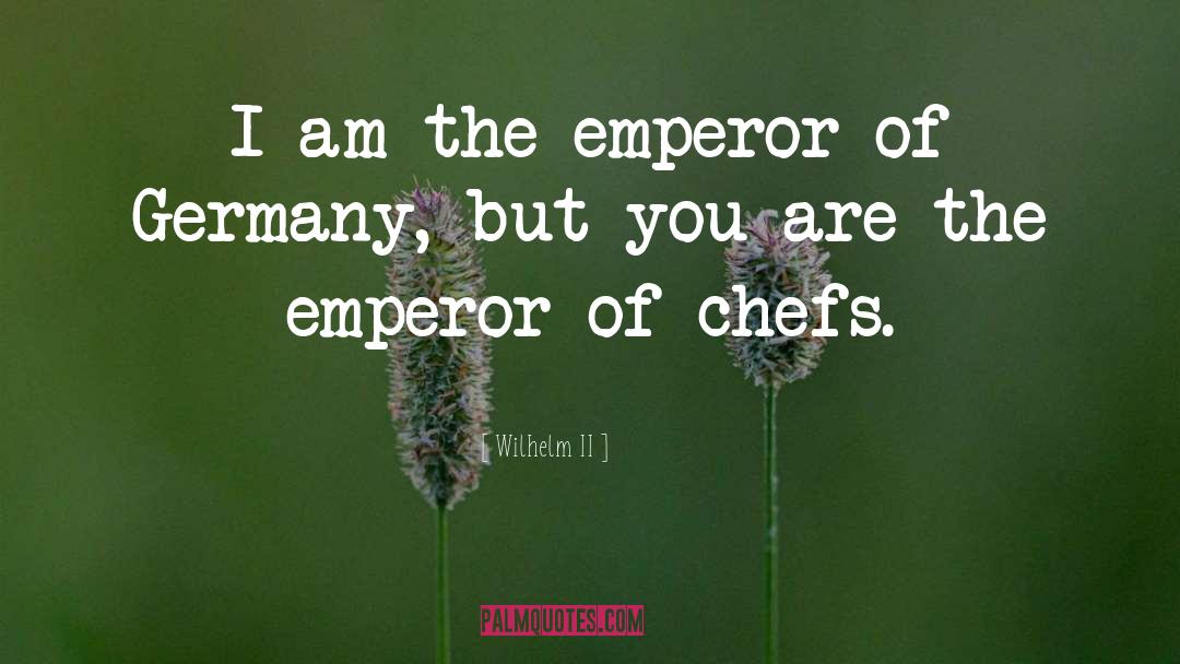 Chefs quotes by Wilhelm II