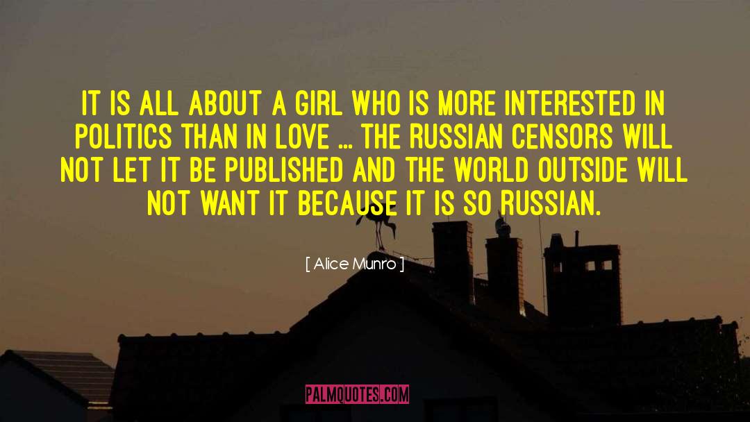 Cheka Russian quotes by Alice Munro