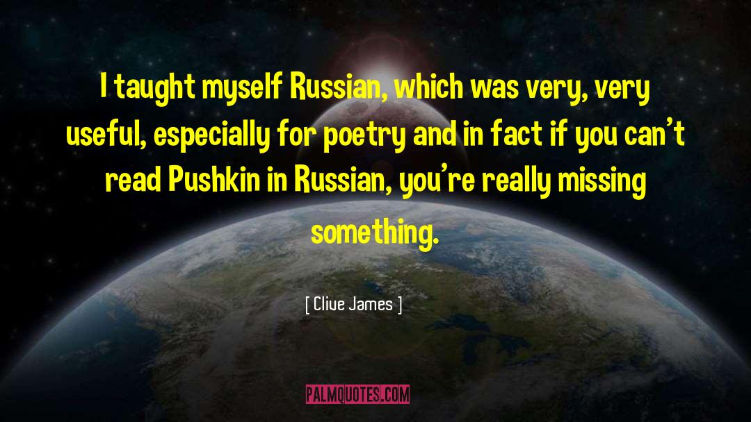 Cheka Russian quotes by Clive James