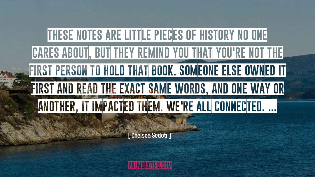 Chelsea quotes by Chelsea Sedoti