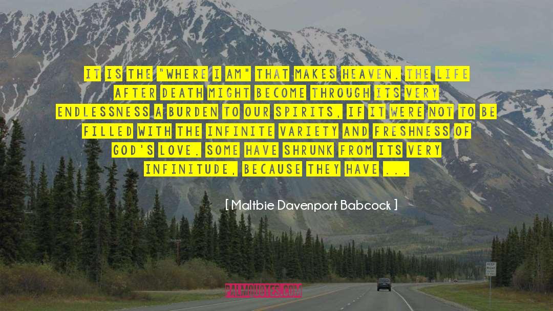 Chemical Burden quotes by Maltbie Davenport Babcock