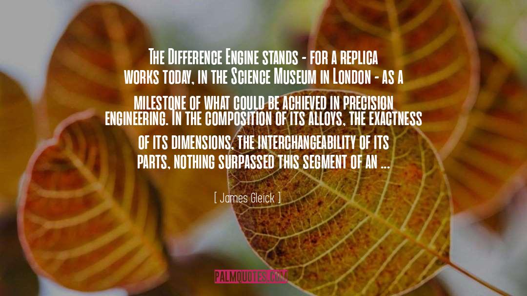 Chemical Engineering quotes by James Gleick