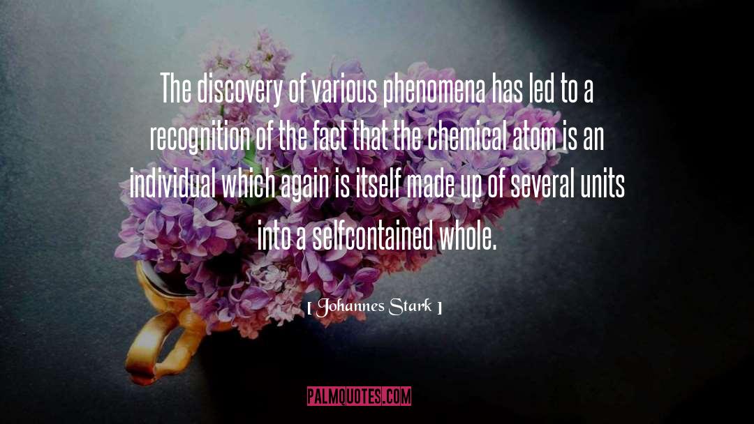 Chemical Evolution quotes by Johannes Stark