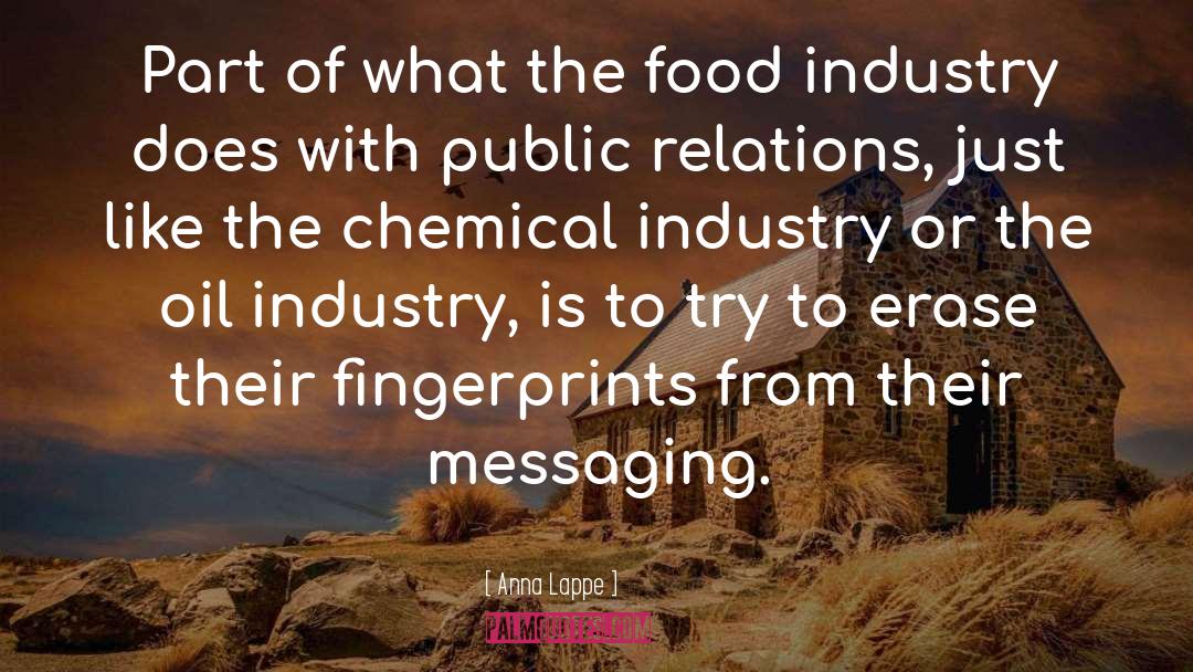 Chemical Industry quotes by Anna Lappe