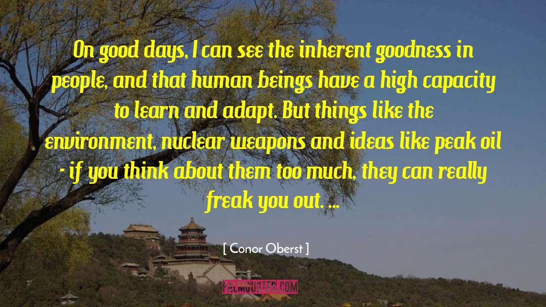 Chemical Weapons quotes by Conor Oberst