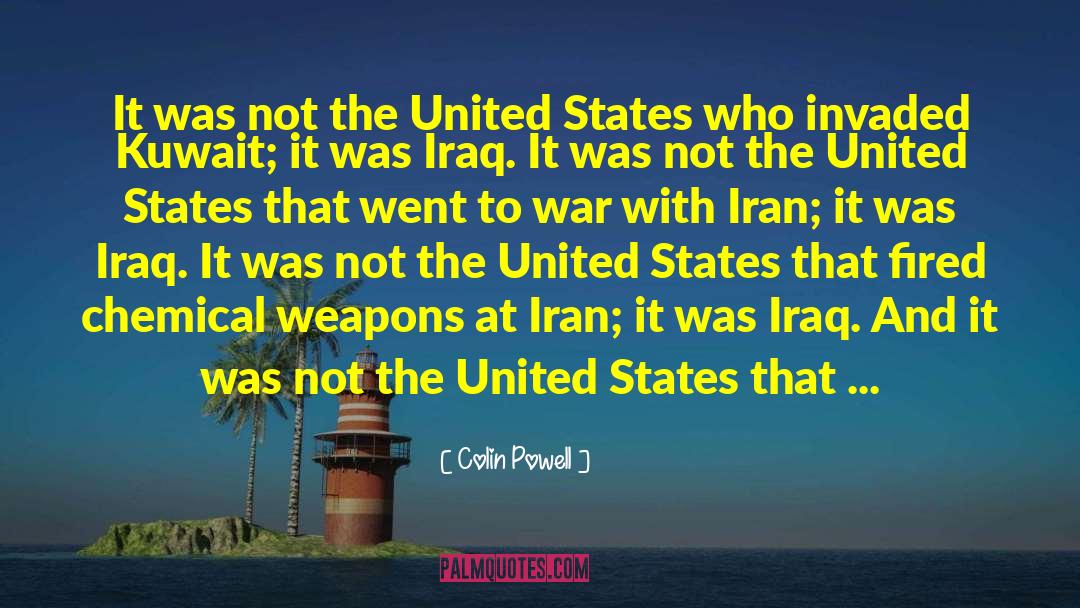 Chemical Weapons quotes by Colin Powell