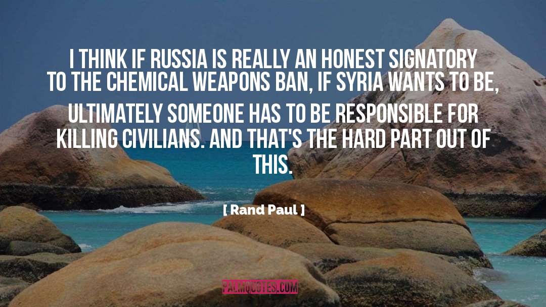 Chemical Weapons quotes by Rand Paul