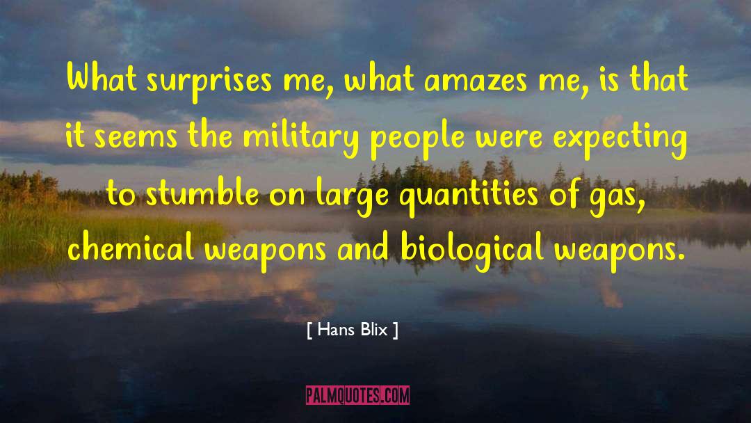 Chemical Weapons quotes by Hans Blix