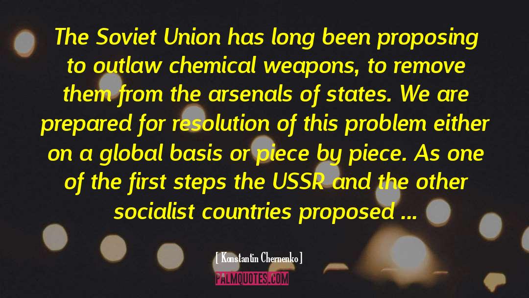 Chemical Weapons quotes by Konstantin Chernenko