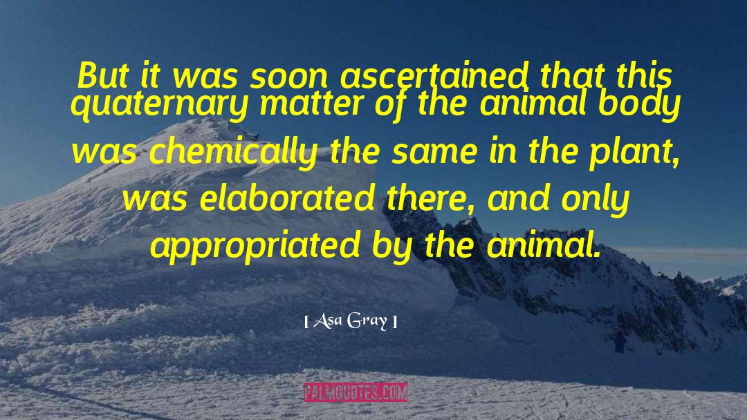 Chemically quotes by Asa Gray