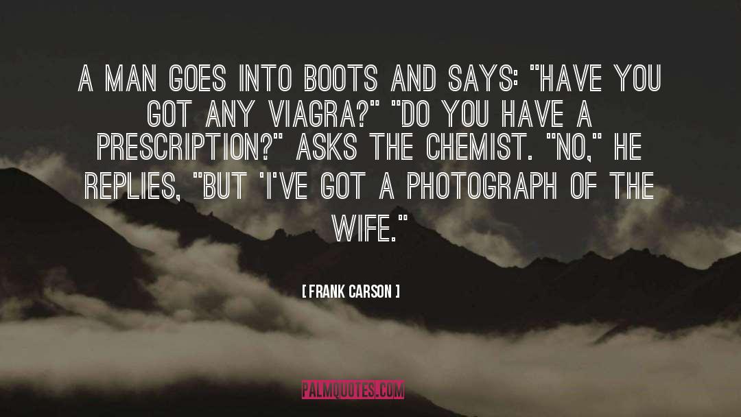 Chemist quotes by Frank Carson