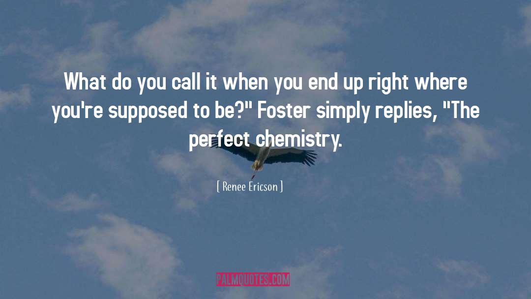 Chemistry quotes by Renee Ericson