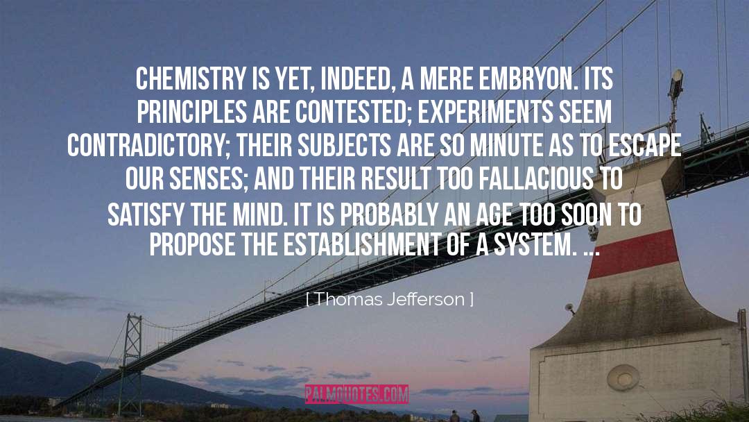 Chemistry quotes by Thomas Jefferson