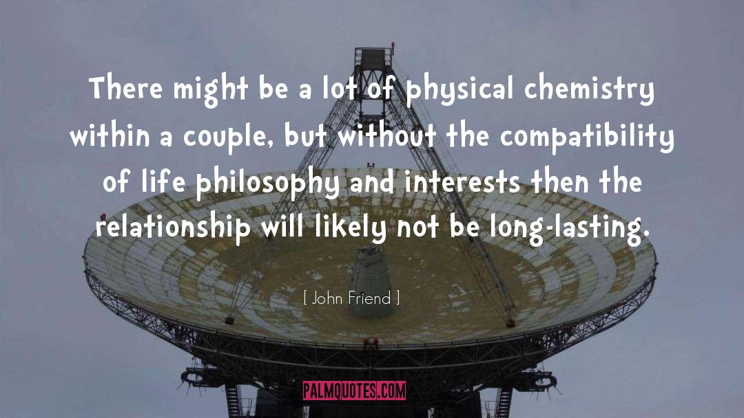 Chemistry quotes by John Friend