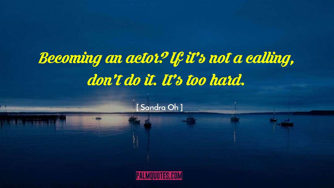 Chen Jie Actor quotes by Sandra Oh