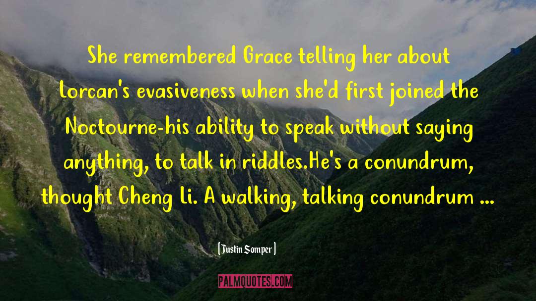 Cheng Li quotes by Justin Somper