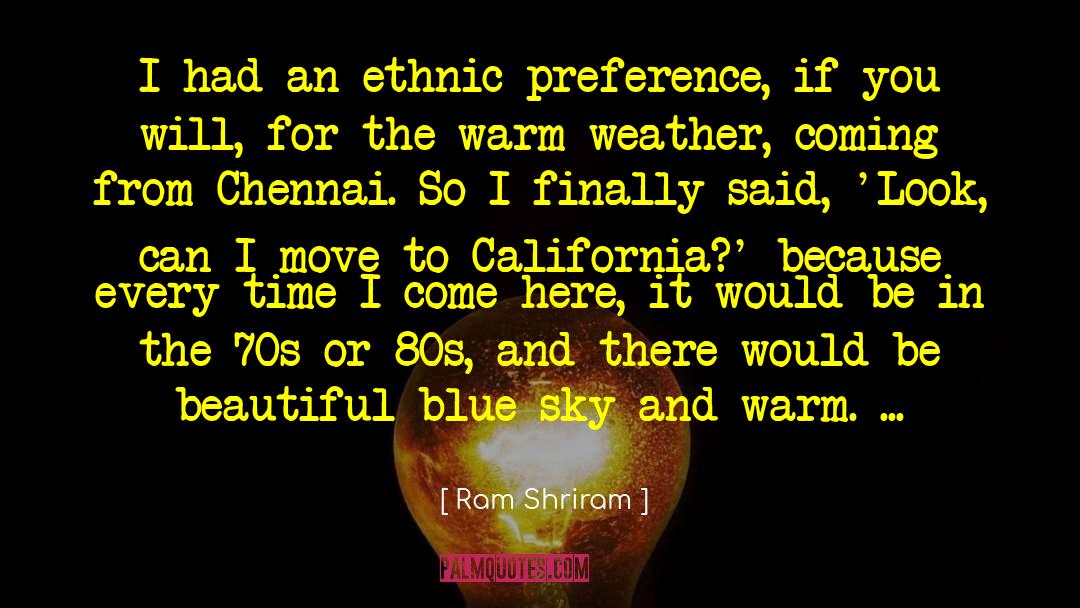 Chennai quotes by Ram Shriram