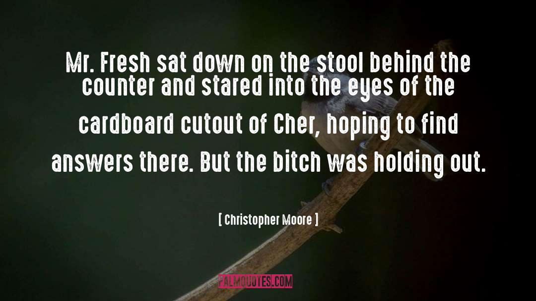 Cher quotes by Christopher Moore