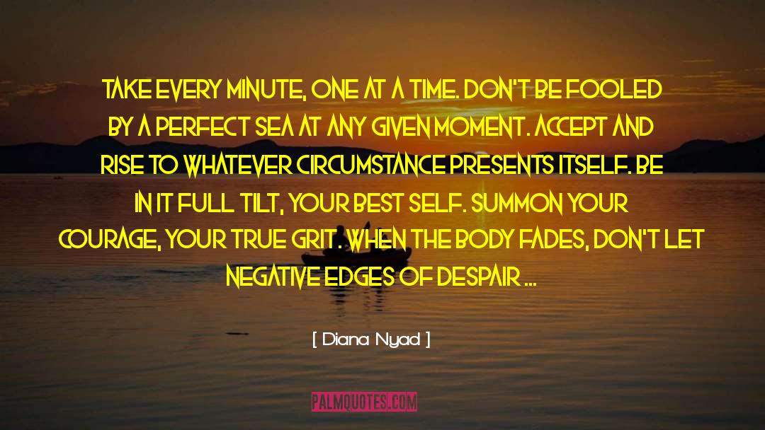 Cherish Every Moment quotes by Diana Nyad