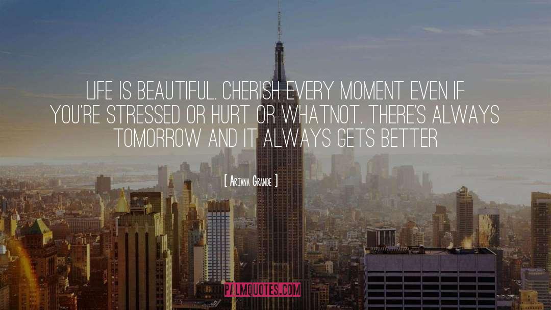 Cherish Every Moment quotes by Ariana Grande