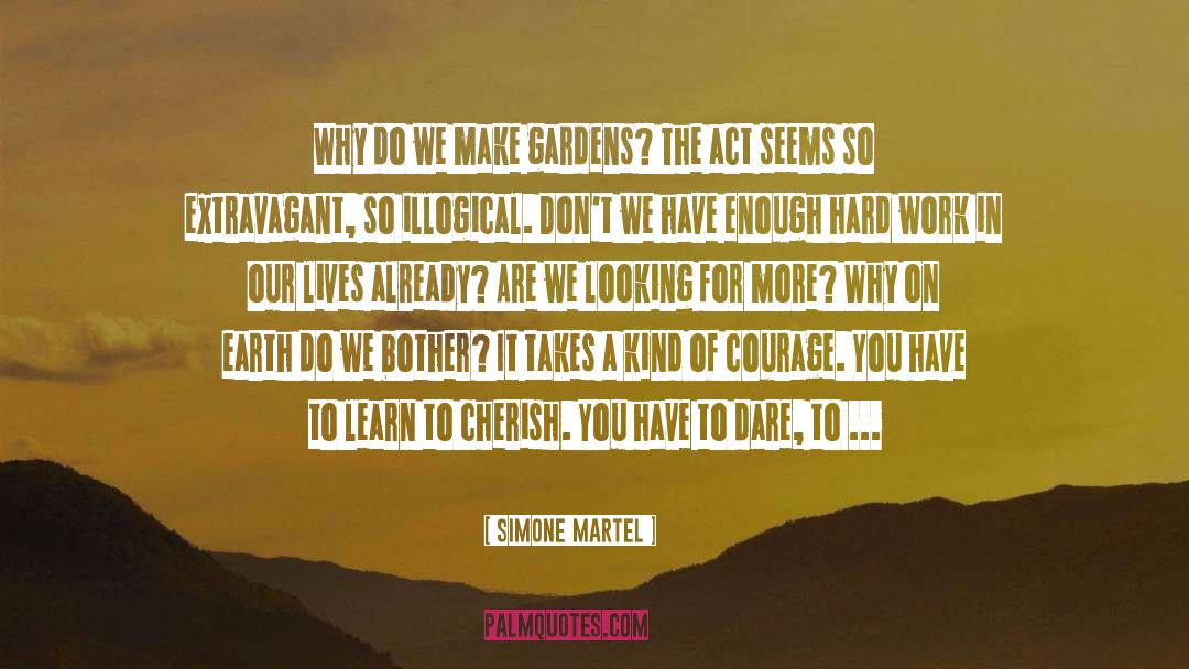 Cherish quotes by Simone Martel