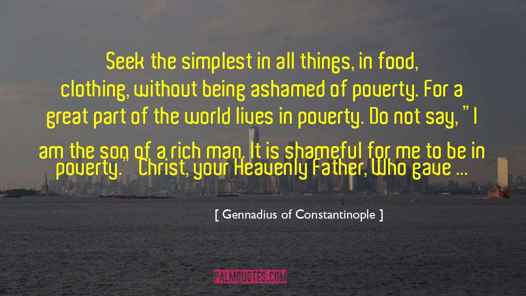Cherish Your Father quotes by Gennadius Of Constantinople