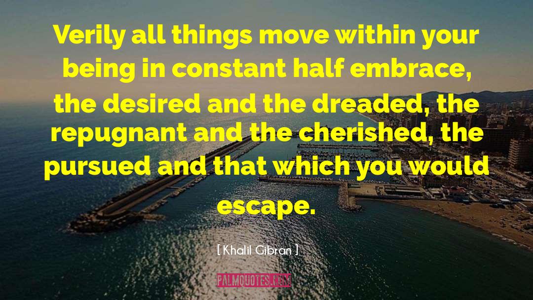 Cherished Items quotes by Khalil Gibran