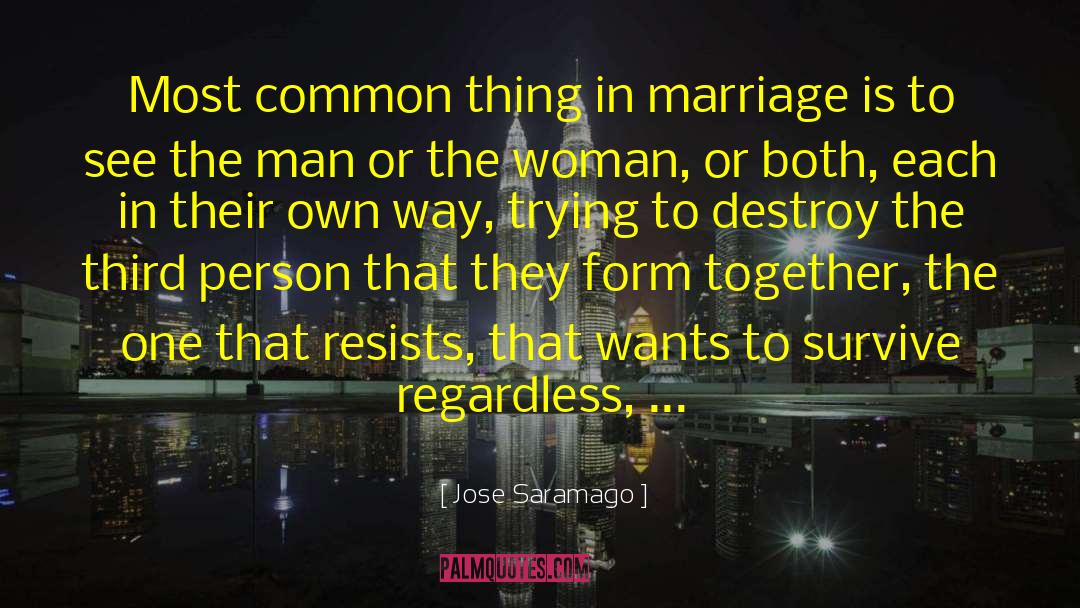 Cherished Woman quotes by Jose Saramago