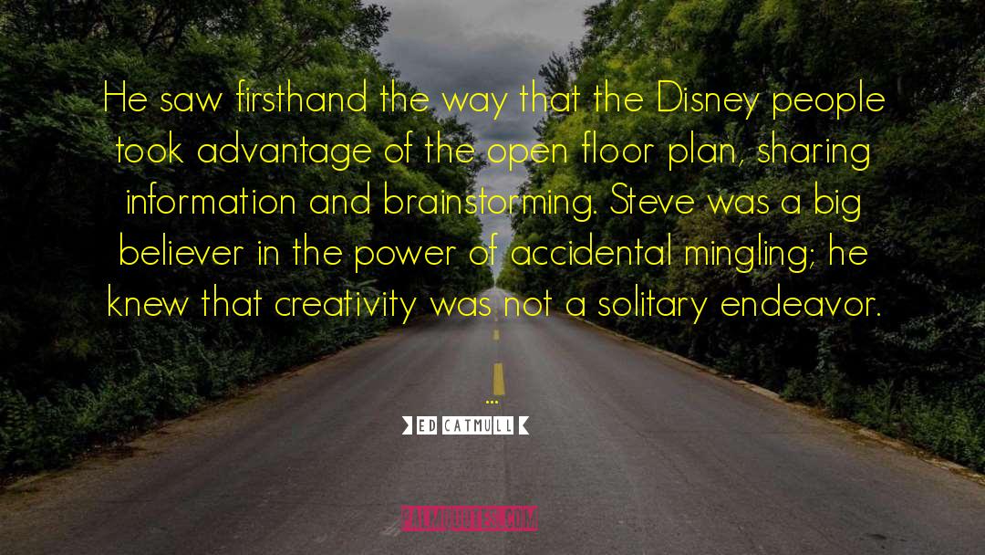 Chernabog Disney quotes by Ed Catmull