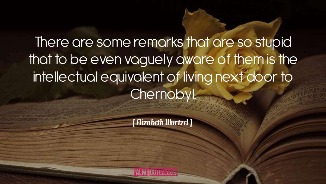 Chernobyl quotes by Elizabeth Wurtzel