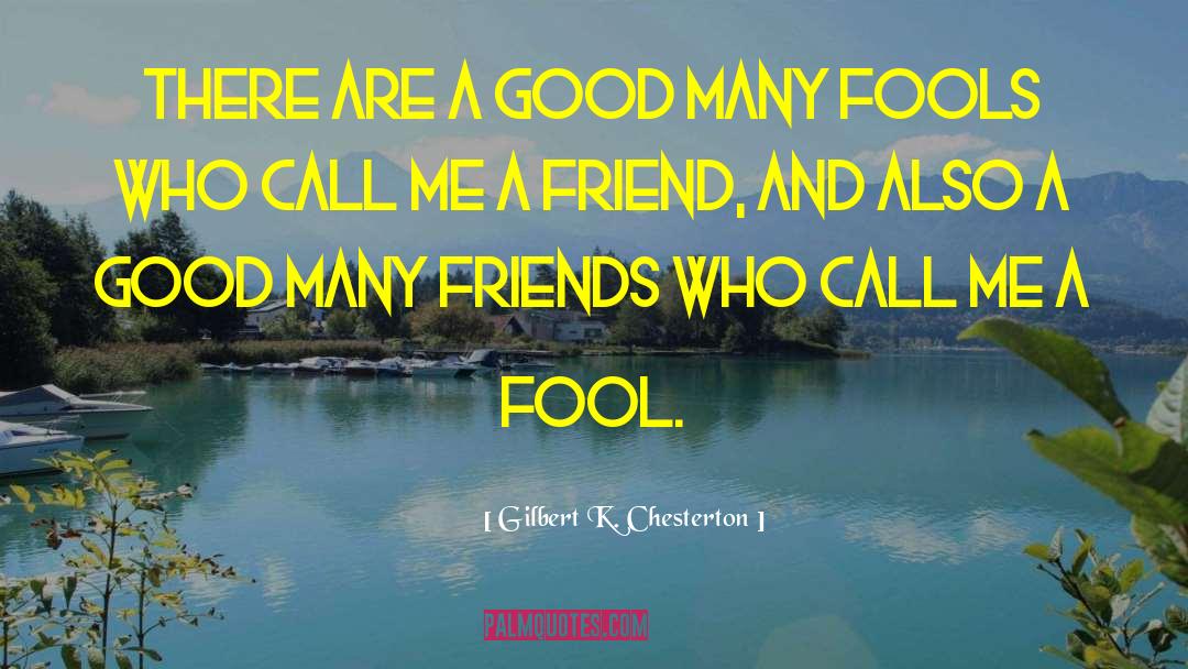 Cherry Friendship quotes by Gilbert K. Chesterton