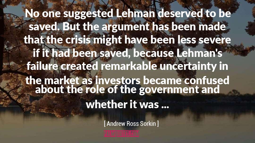 Cherry Picking quotes by Andrew Ross Sorkin