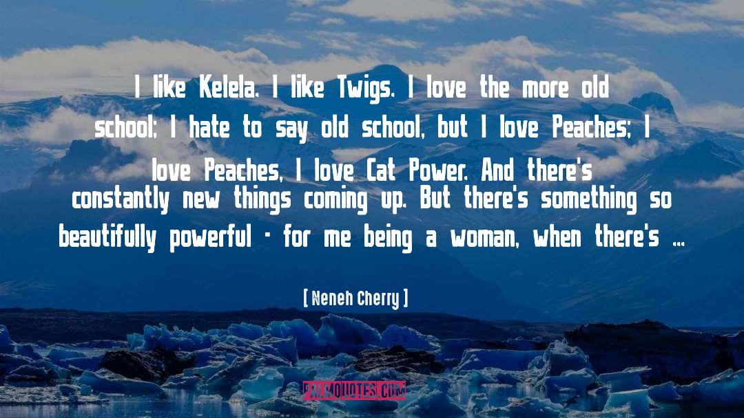 Cherry quotes by Neneh Cherry