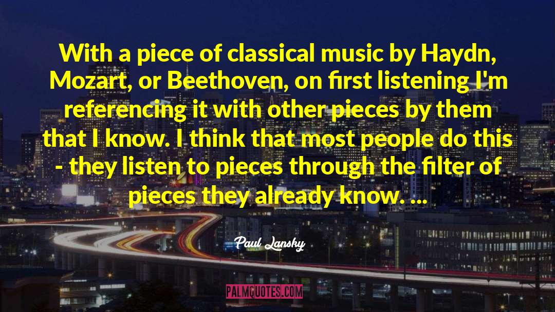 Cherubino Mozart quotes by Paul Lansky