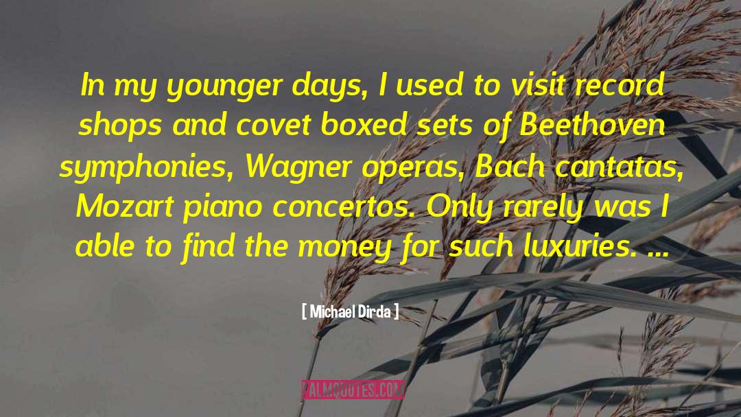 Cherubino Mozart quotes by Michael Dirda