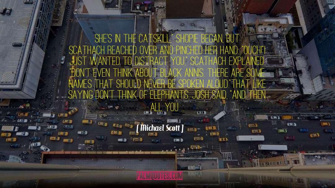 Cherubs Cafe quotes by Michael Scott