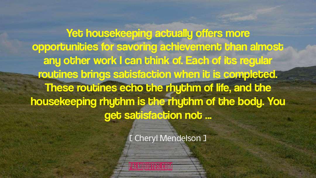 Cheryl Mckay quotes by Cheryl Mendelson