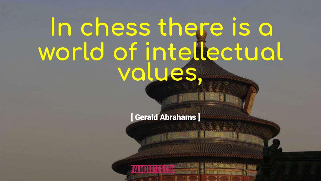 Chess Beginner Strategy quotes by Gerald Abrahams