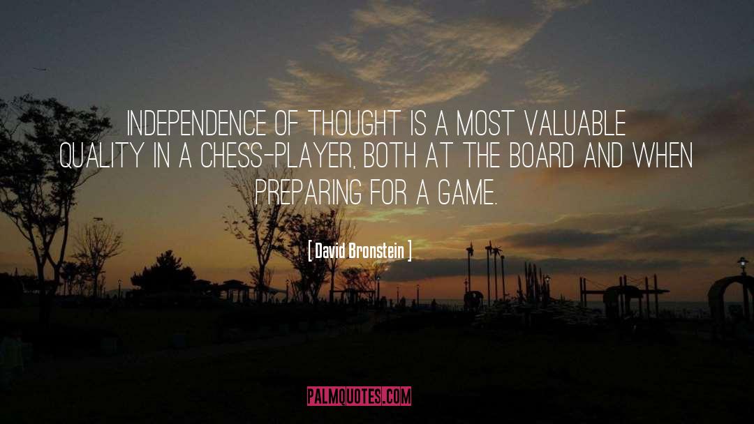 Chess Board quotes by David Bronstein