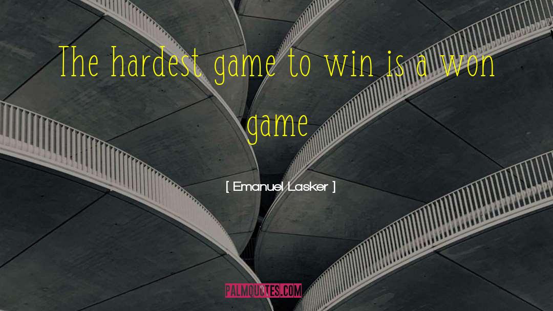 Chess Game quotes by Emanuel Lasker