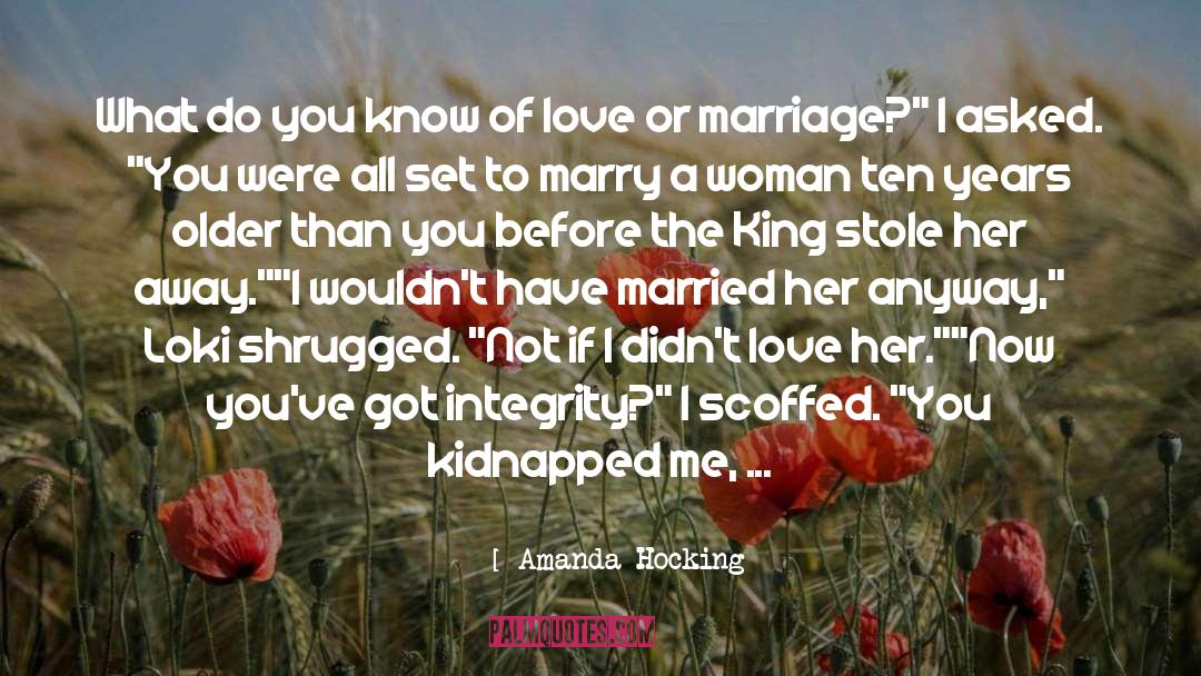 Chess Queen And King quotes by Amanda Hocking