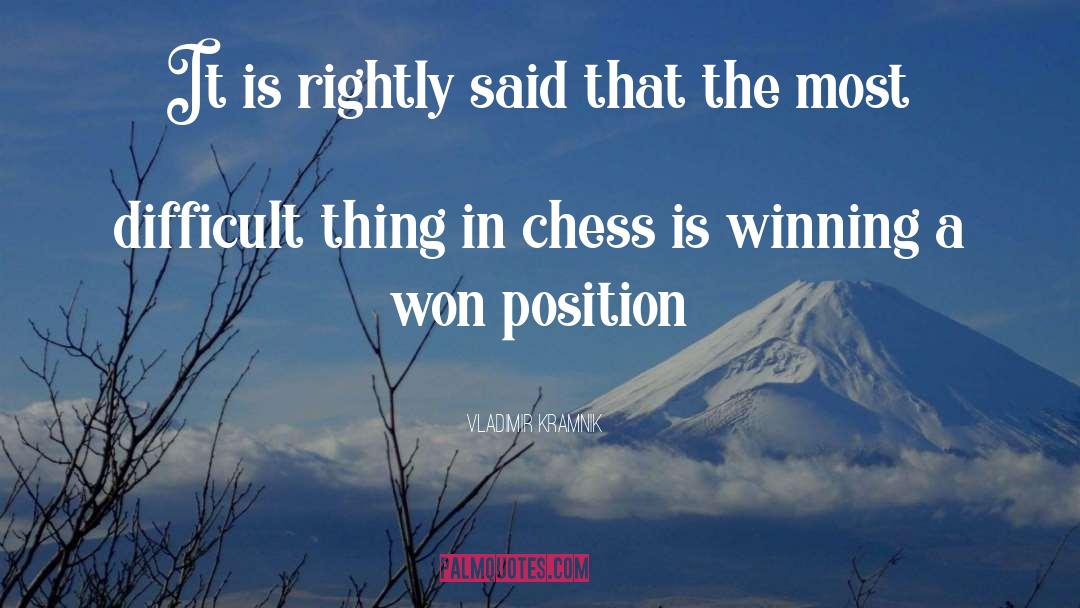 Chess quotes by Vladimir Kramnik