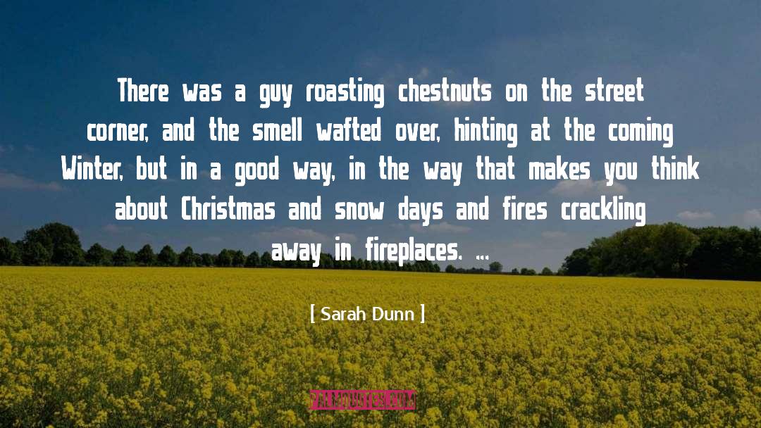 Chestnuts quotes by Sarah Dunn