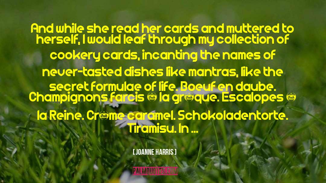 Chestnuts Recipes quotes by Joanne Harris