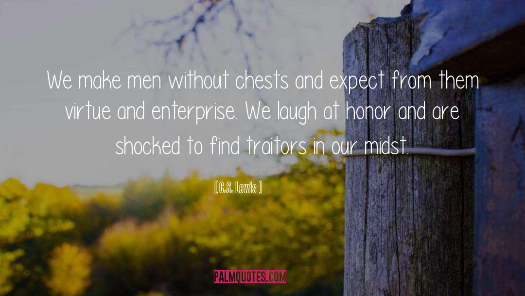 Chests quotes by C.S. Lewis